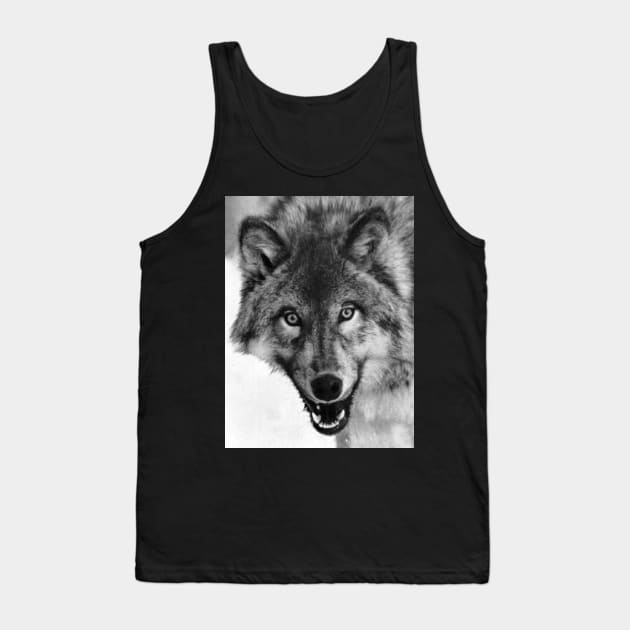 Wolftacular Tank Top by CrazyCreature